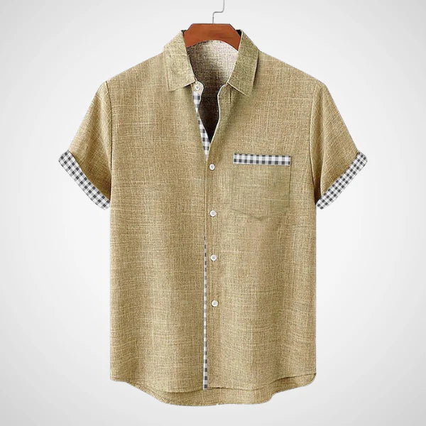 Albert | Koszulka polo z nadrukiem palm