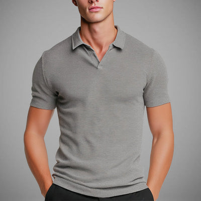 Tomasz Wojciech | Klasyczna czarna koszulka polo