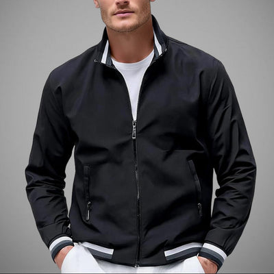 Kamil | Granatowa kurtka bomber