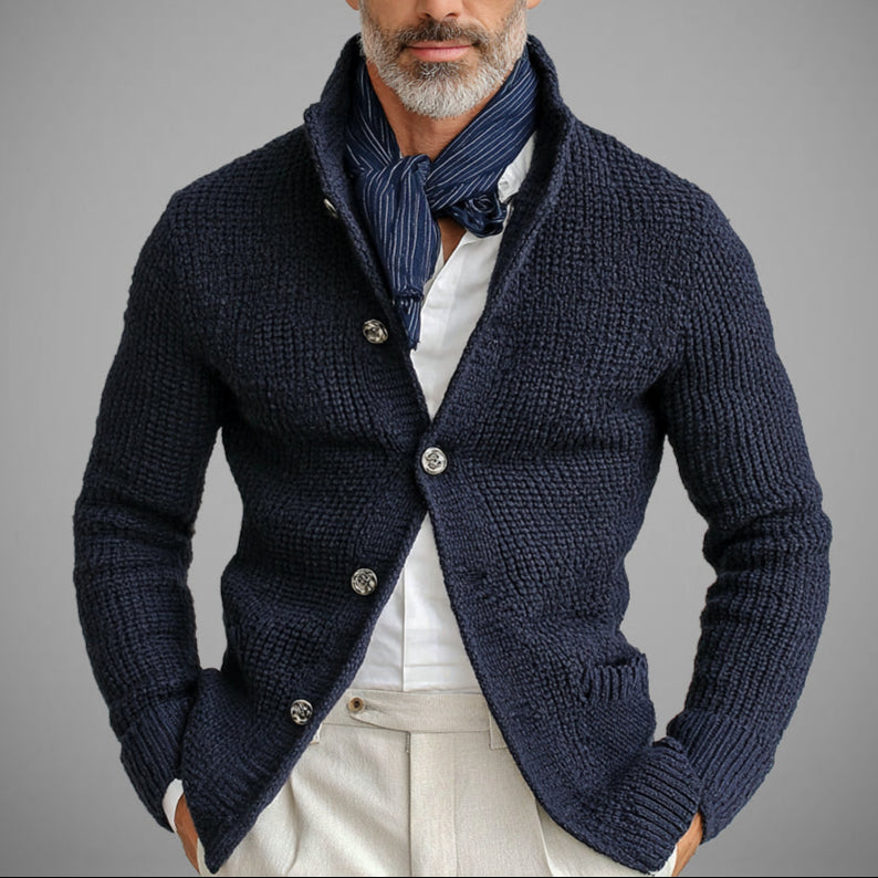 Wojciech | Stylowy kardigan dzianinowy