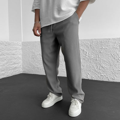 Andrzej | Męskie spodnie prążkowane
