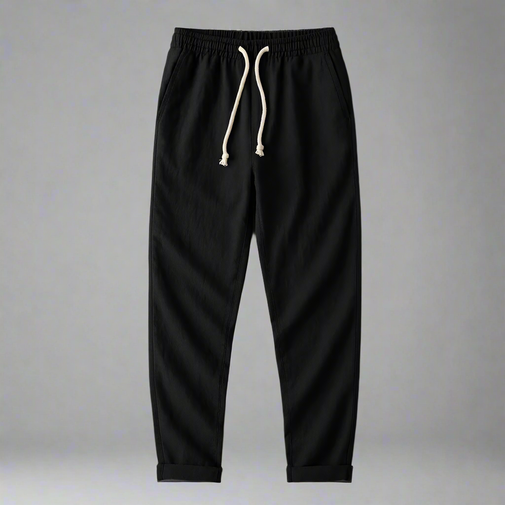 Dominik | Lekkie lniane spodnie męskie