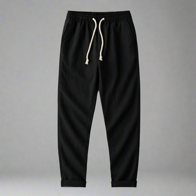 Dominik | Lekkie lniane spodnie męskie