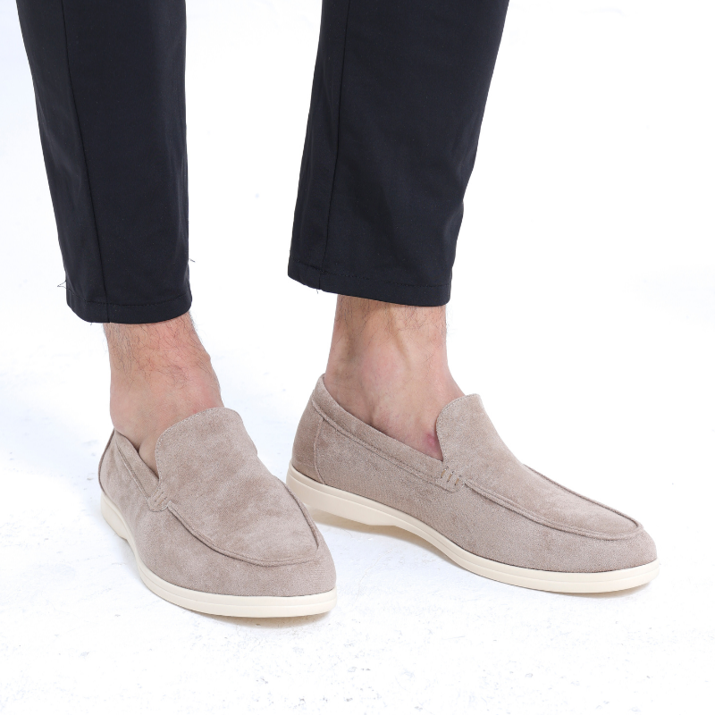 Alojzy | Mokasyny z Zamszu