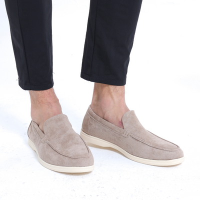 Alojzy | Mokasyny z Zamszu