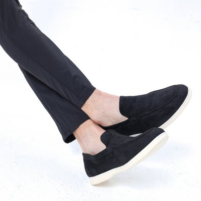 Alojzy | Mokasyny z Zamszu