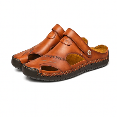 Norbert | Skórzane sandały ortopedyczne