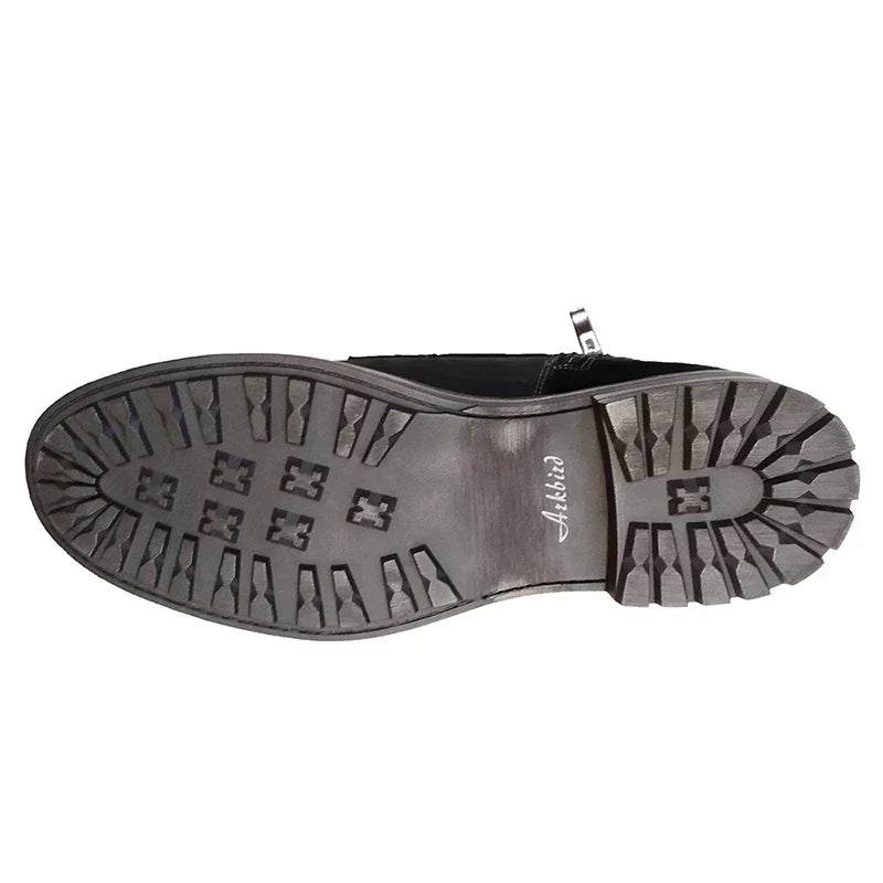 Zbigniew | Skórzane botki premium