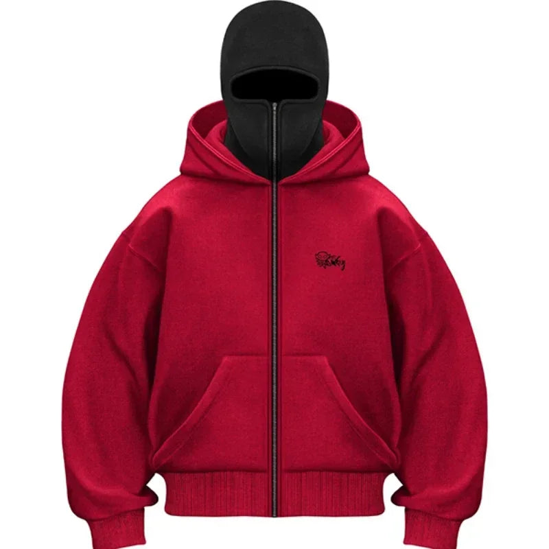 Mariusz Łukasz | Bluza z kapturem Balaclava