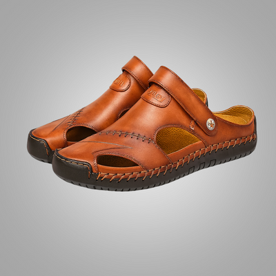 Norbert | Skórzane sandały ortopedyczne