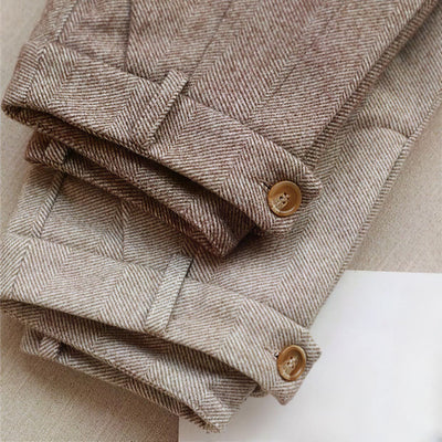 Patryk Grzegorz | Klasyczne wełniane spodnie