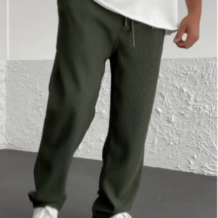 Andrzej | Męskie spodnie prążkowane