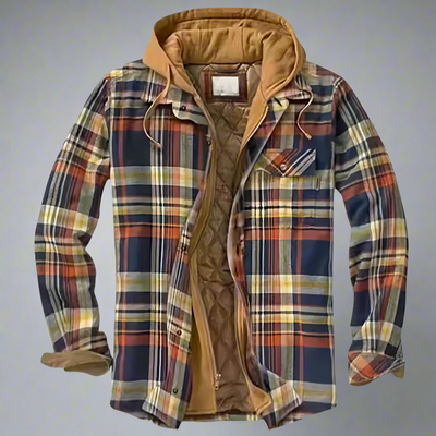 Szymon | Kurtka patchwork w kratę